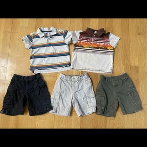 Vintage GAP LOT polo shirts & cargo shorts